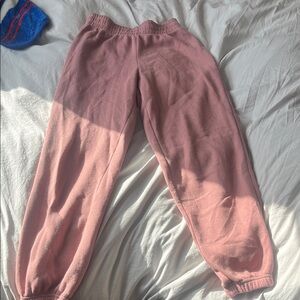 Pacific Sunwear Women's Joggers in Soft Pink